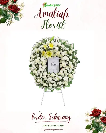 Krans Bunga Duka Pemecutan Kelod